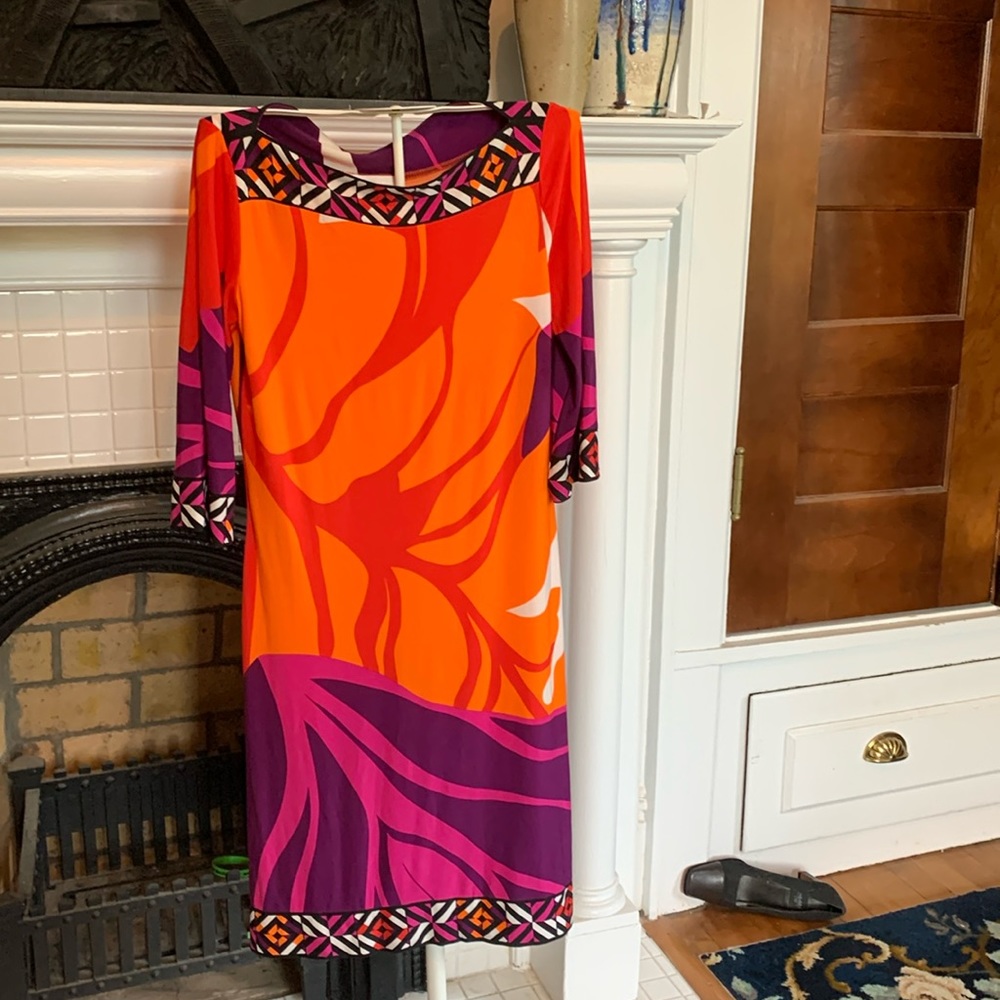 Donna Morgan boatneck mod dress. Worn about 2-3x